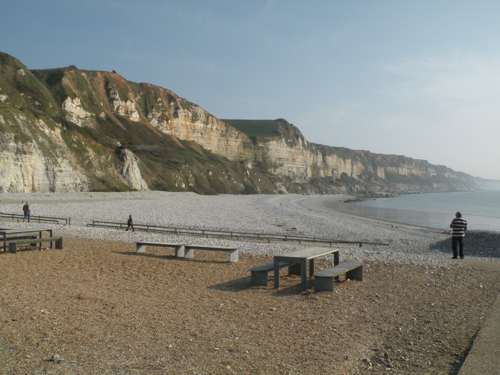 1) Plage de Saint Jouin Bruneval