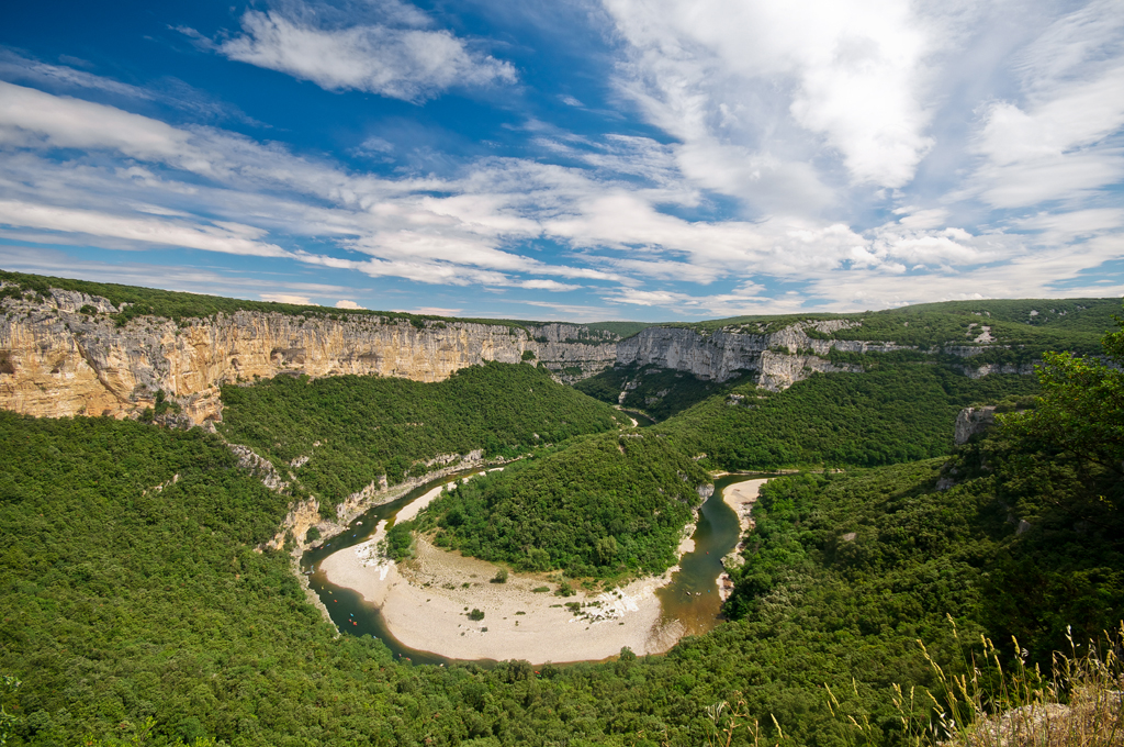 2) Gorges de l'Ardèche