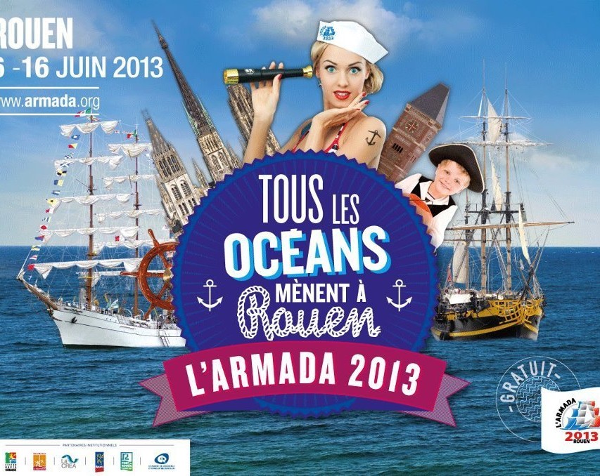 En route pour l’Armada 2013 de Rouen !