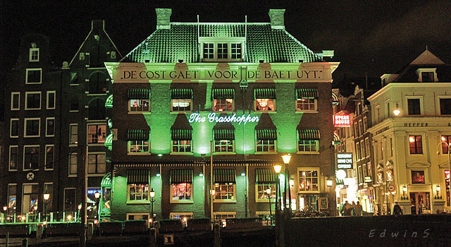 GrassHopper Coffee Shop Amsterdam - Vacances Vues du Blog