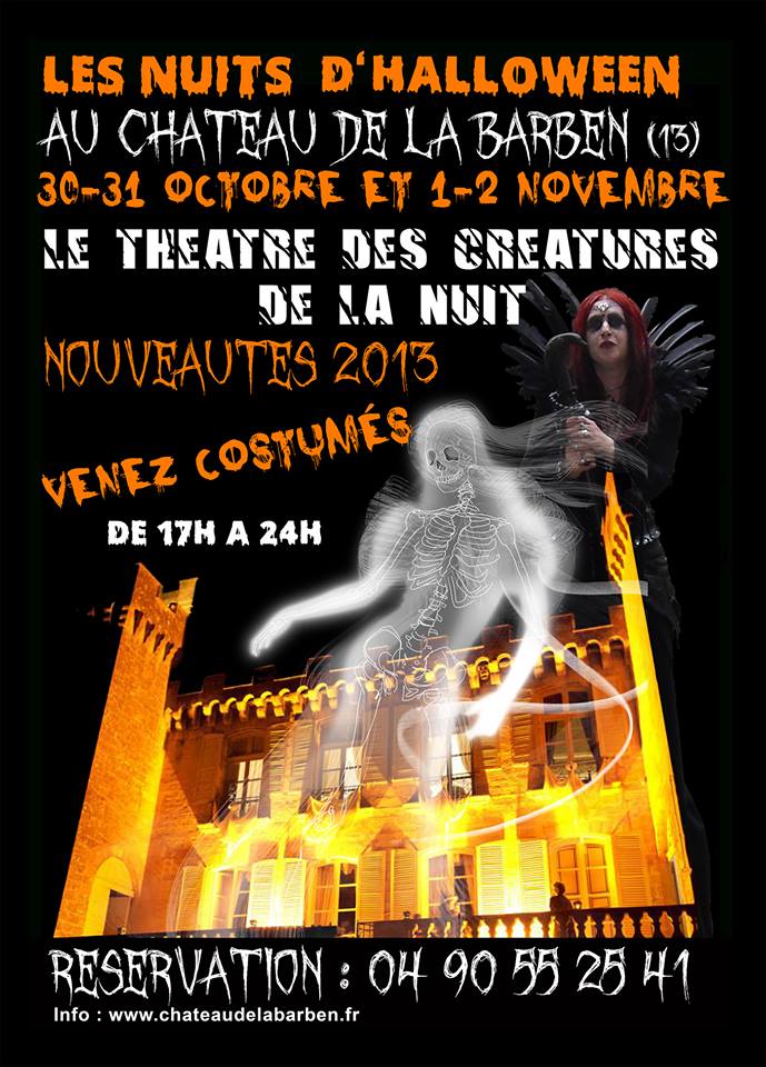 Halloween Château de la Barben