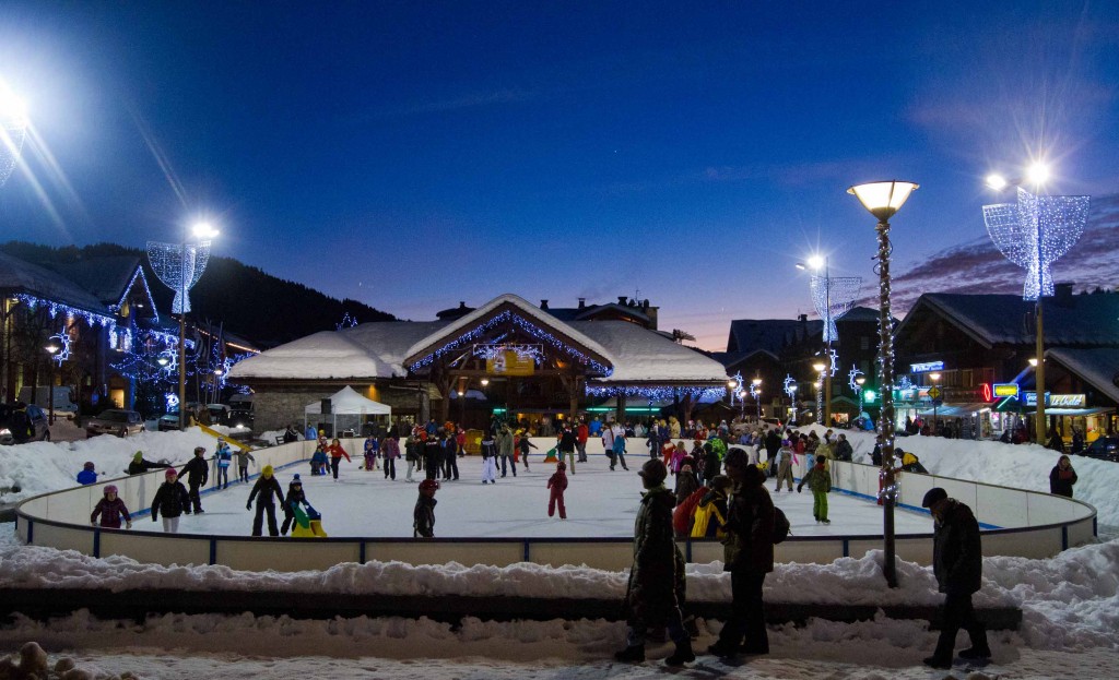 Patinoire Station de ski Les Gets