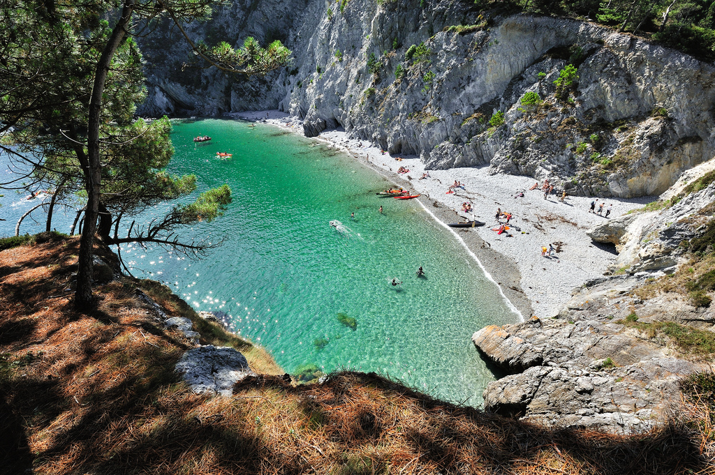 Plage de l'île Vierge