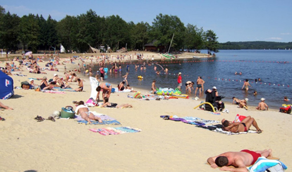 Plage de vassiviere