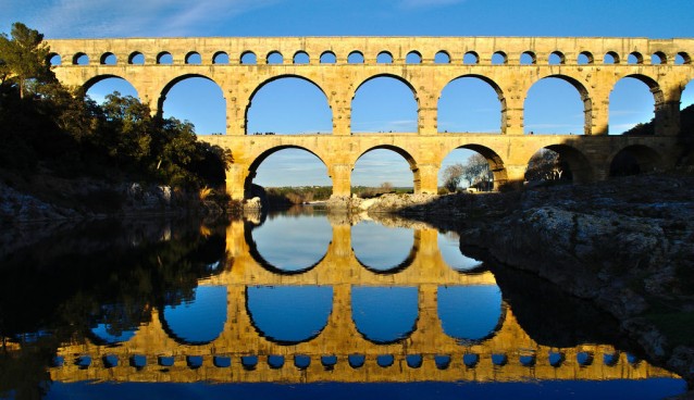 Le Pont du Gard, chef d’oeuvre de l’architecture antique…
