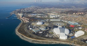 Les Jeux Olympiques de Sotchi 2014 vus du ciel