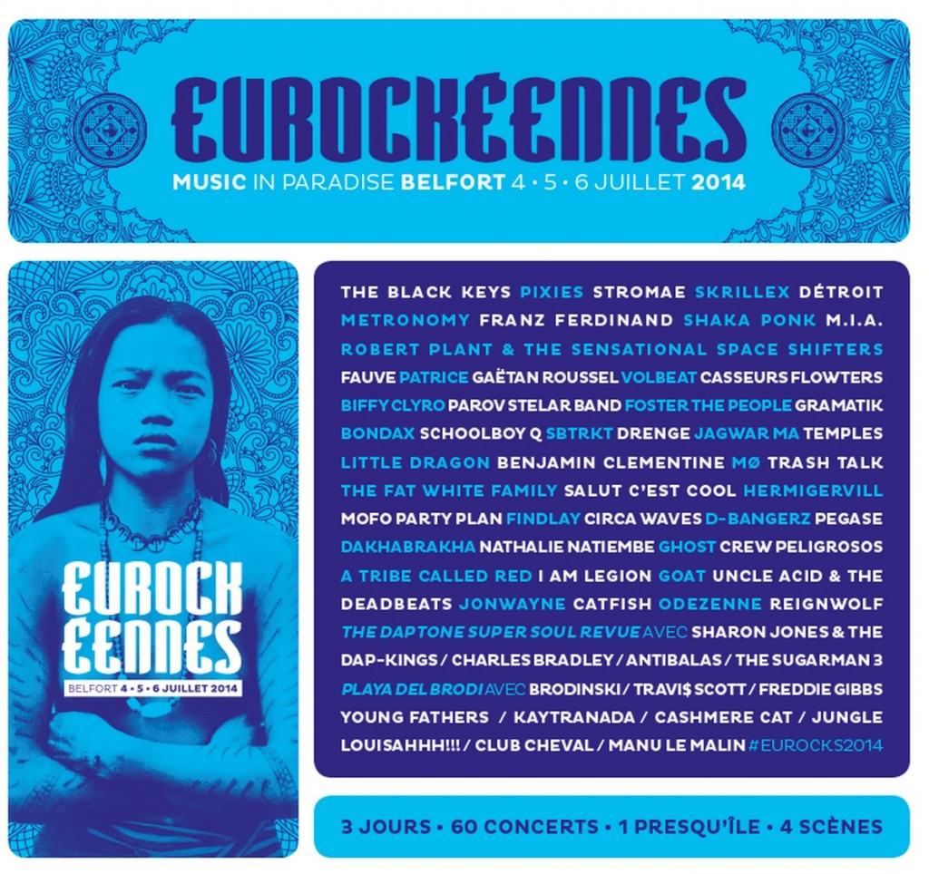 Top 10 festivals 2014 Eurockeennes