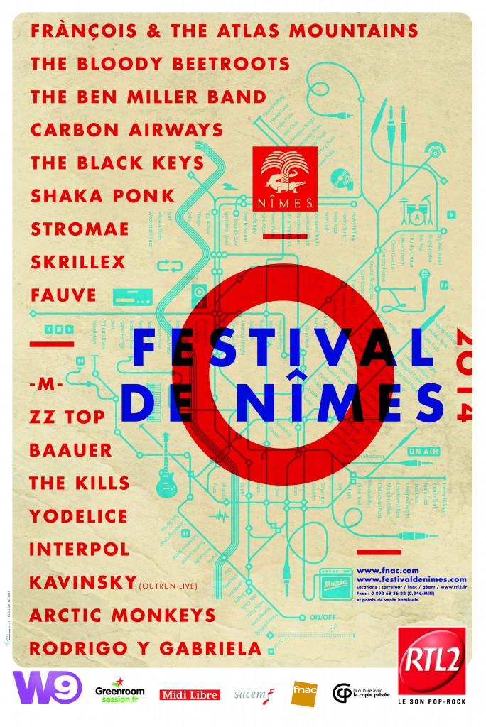Top 10 festivals 2014 Nîmes
